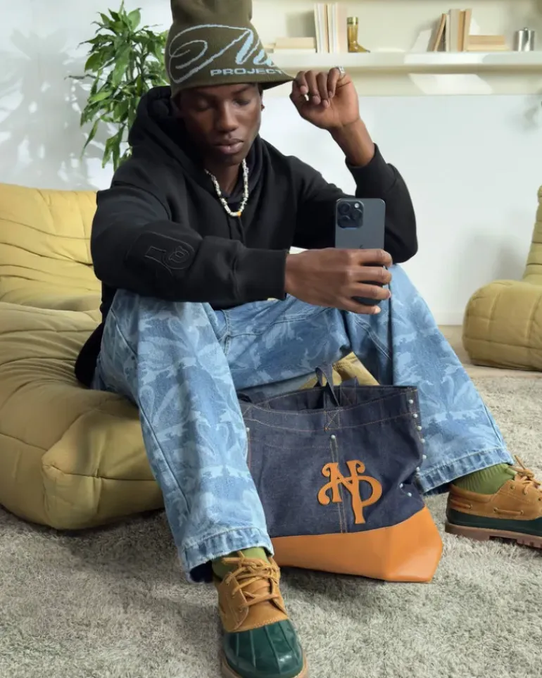 Allday Shopper Bag Denim
