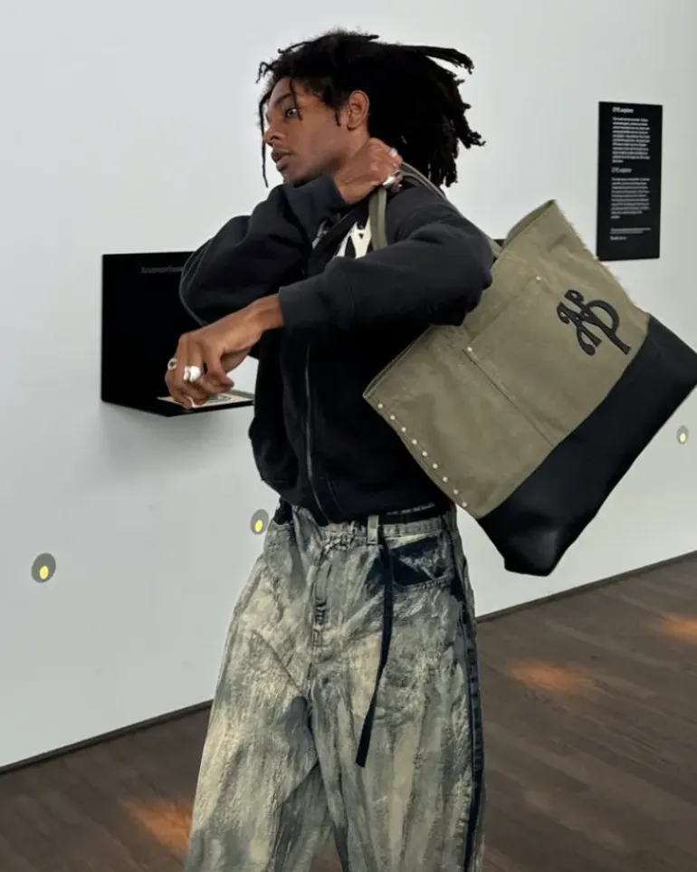 Allday Shopper Bag Olive