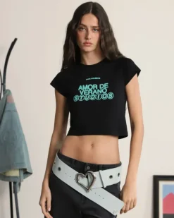 Amor de Verano Tee Black