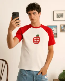 Apple Crew Raglan Tee