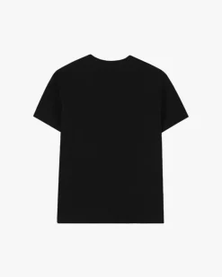 Apple Crew Slim Tee Black