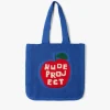 Apple Crochet Bag Blue