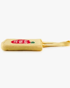 Apple Crochet Bag Yellow