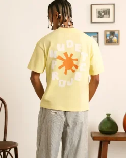 Astro Tee Pale Banana