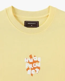 Astro Tee Pale Banana