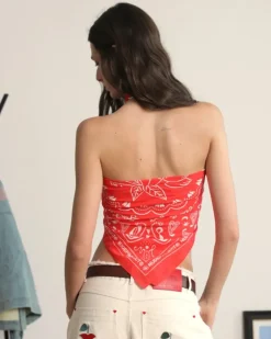 Bandana Handkerchief Red
