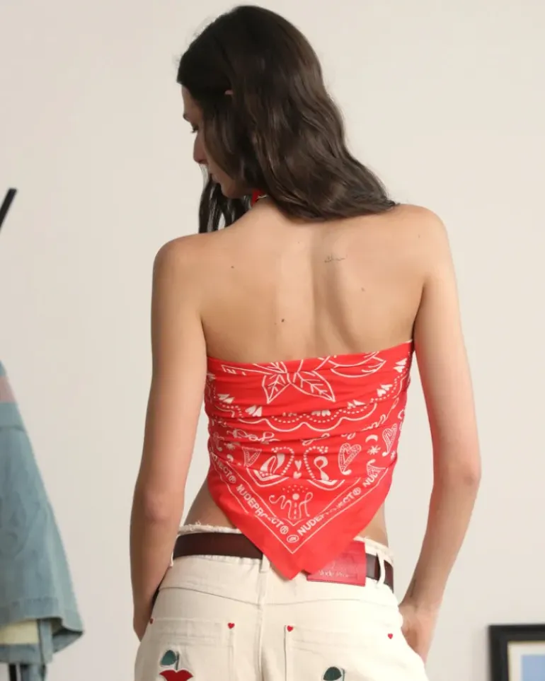 Bandana Handkerchief Red