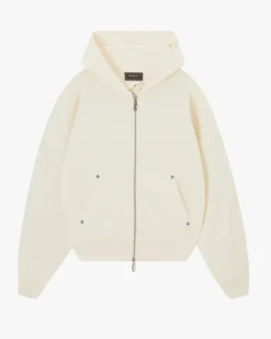 Beast Zip-Up Hoodie Marshmallow