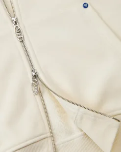 Beast Zip-Up Hoodie Marshmallow
