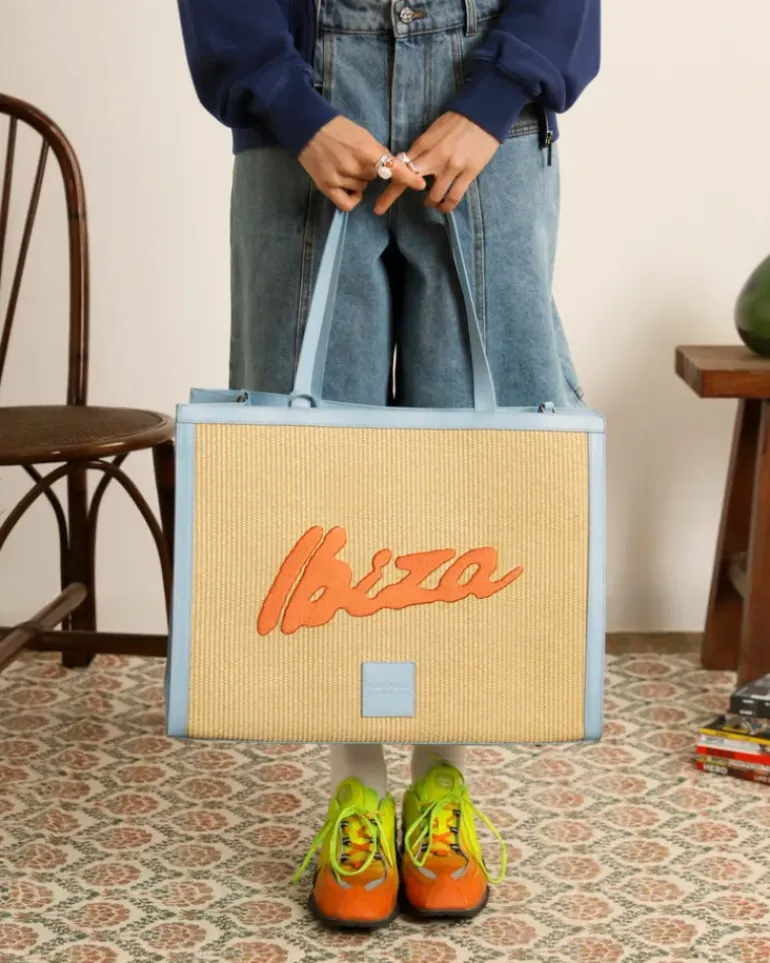 Big Raffia Bag