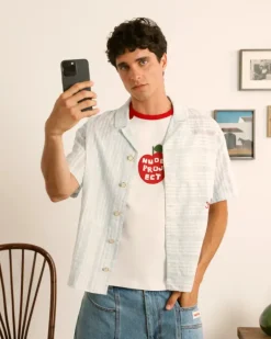 Block Shirt Baby Blue