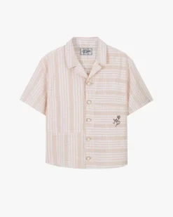 Block Shirt Beige