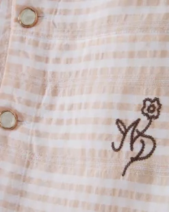 Block Shirt Beige