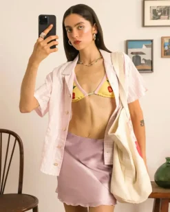 Block Shirt Pink