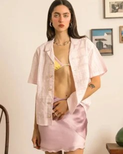 Block Shirt Pink