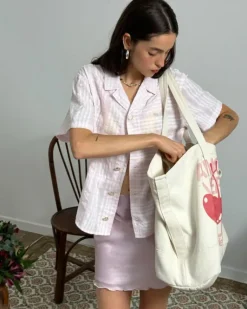 Block Shirt Pink