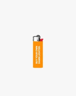 Buy Your Own Damn Lighter Orange