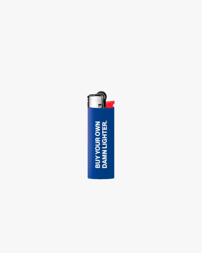 Buy Your Own Damn Lighter Blue