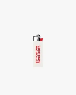 Buy Your Own Damn Lighter White