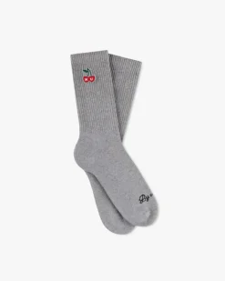 Calcetines Quote Verde/Gris 2Xpack