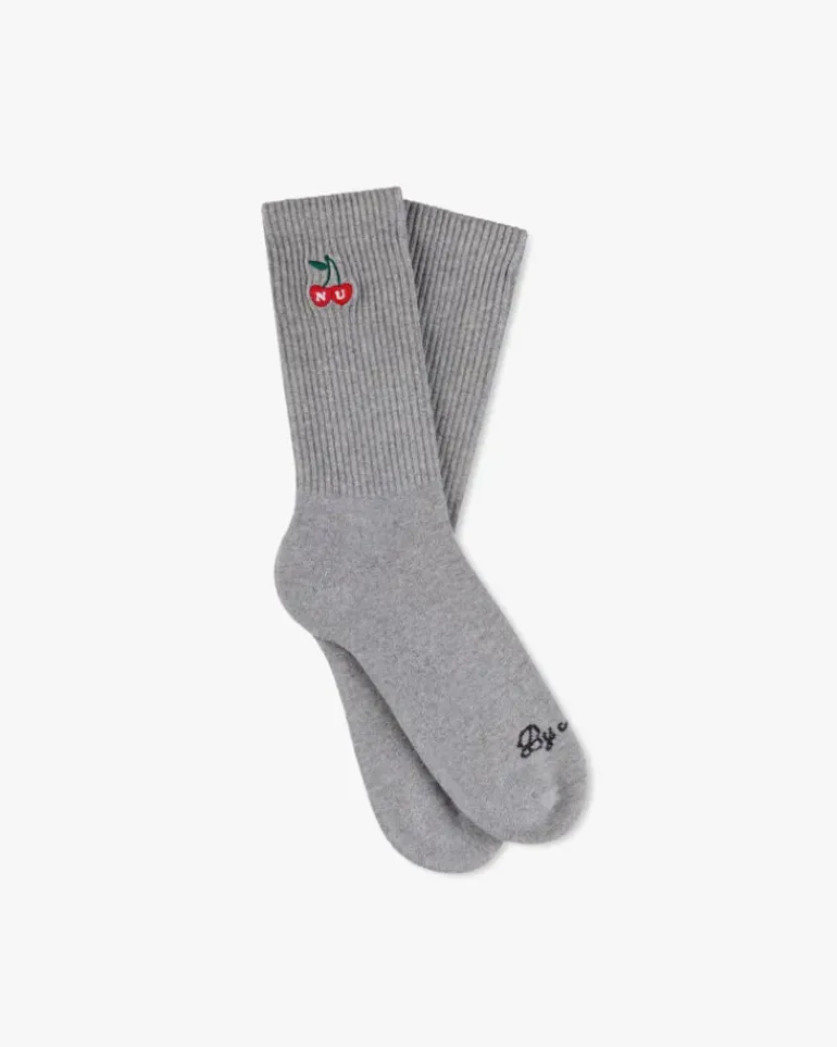 Calcetines Quote Verde/Gris 2Xpack