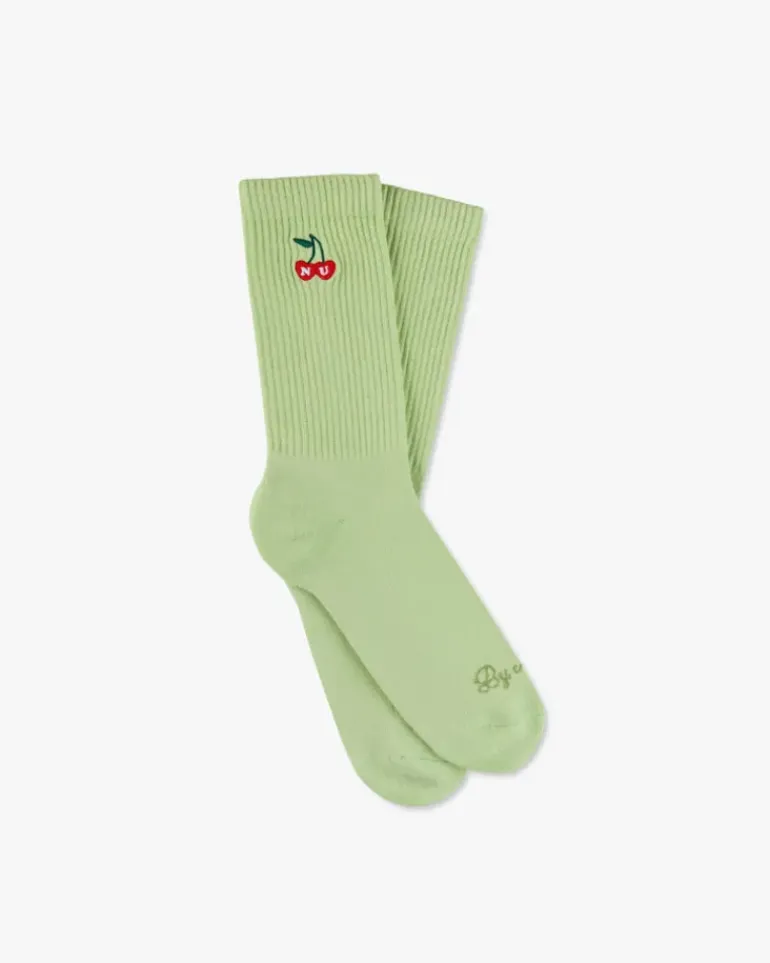 Calcetines Quote Verde/Gris 2Xpack