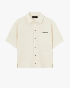 Camisa Marbella Waflle Blanco Crema