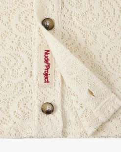 Camisa Romantica Blanco Crema