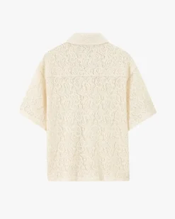 Camisa Romantica Blanco Crema