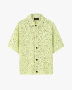 Camisa Romantica Verde