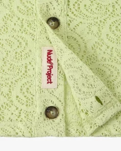 Camisa Romantica Verde