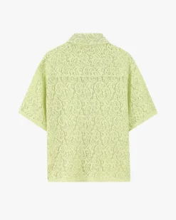 Camisa Romantica Verde