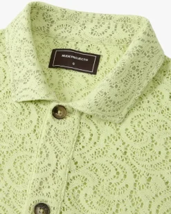 Camisa Romantica Verde