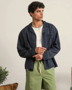 Camisa Sleepy Azul Marino