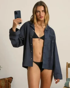Camisa Sleepy Azul Marino