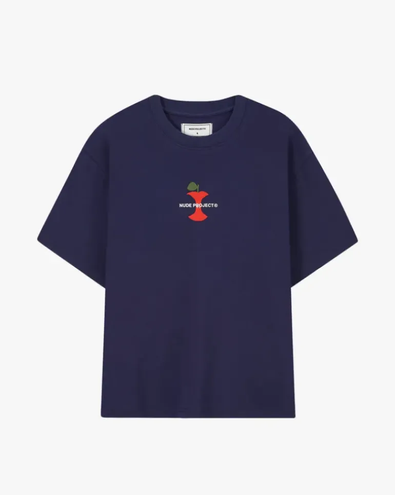 Camiseta Apple Azul Marino