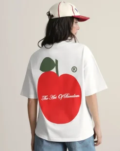 Camiseta Apple Blanca