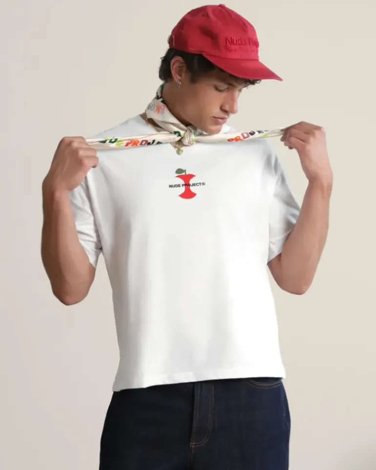 Camiseta Apple Blanca