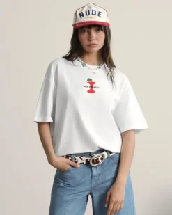 Camiseta Apple Blanca