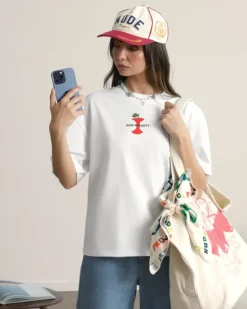 Camiseta Apple Blanca