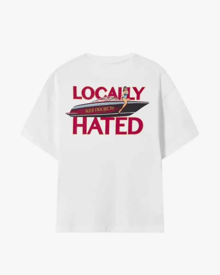 Camiseta Blanca Locally Hated