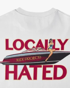 Camiseta Blanca Locally Hated