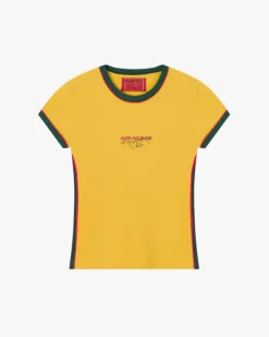 Camiseta Brasil Amarilla