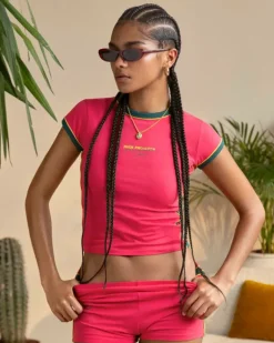 Camiseta Brazil Rosa