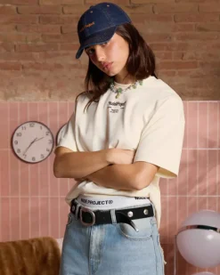 Camiseta Calculator Blanco Crema