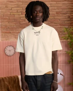 Camiseta Calculator Blanco Crema
