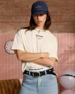 Camiseta Calculator Blanco Crema