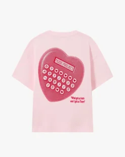 Camiseta Calculator Rosa