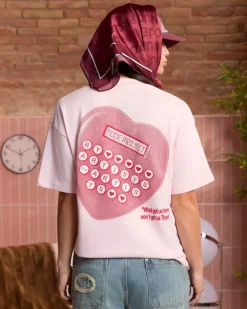 Camiseta Calculator Rosa