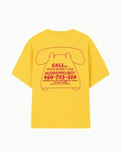 Camiseta Call Amarilla